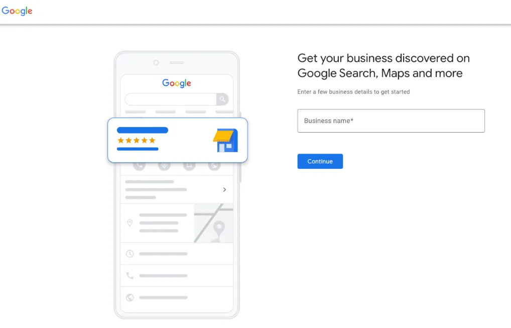 Local business appearing on Google Search via Google Business Profile