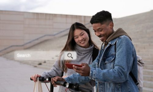 Google search showing AI results for SEO services in Cyprus